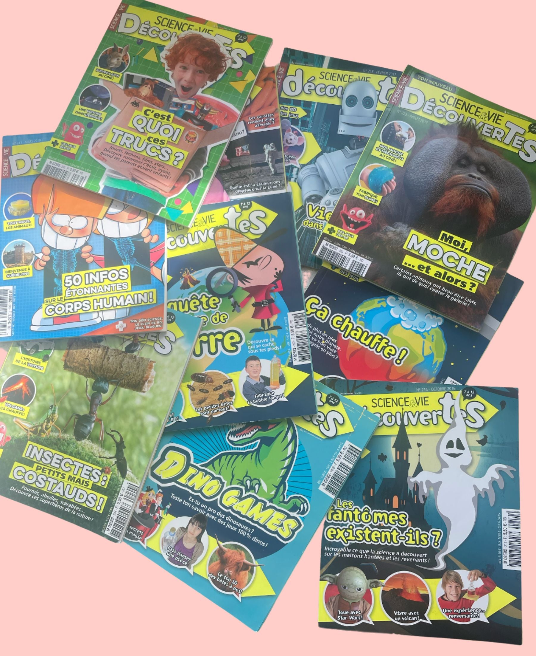Lot de 10 revues Science & vie