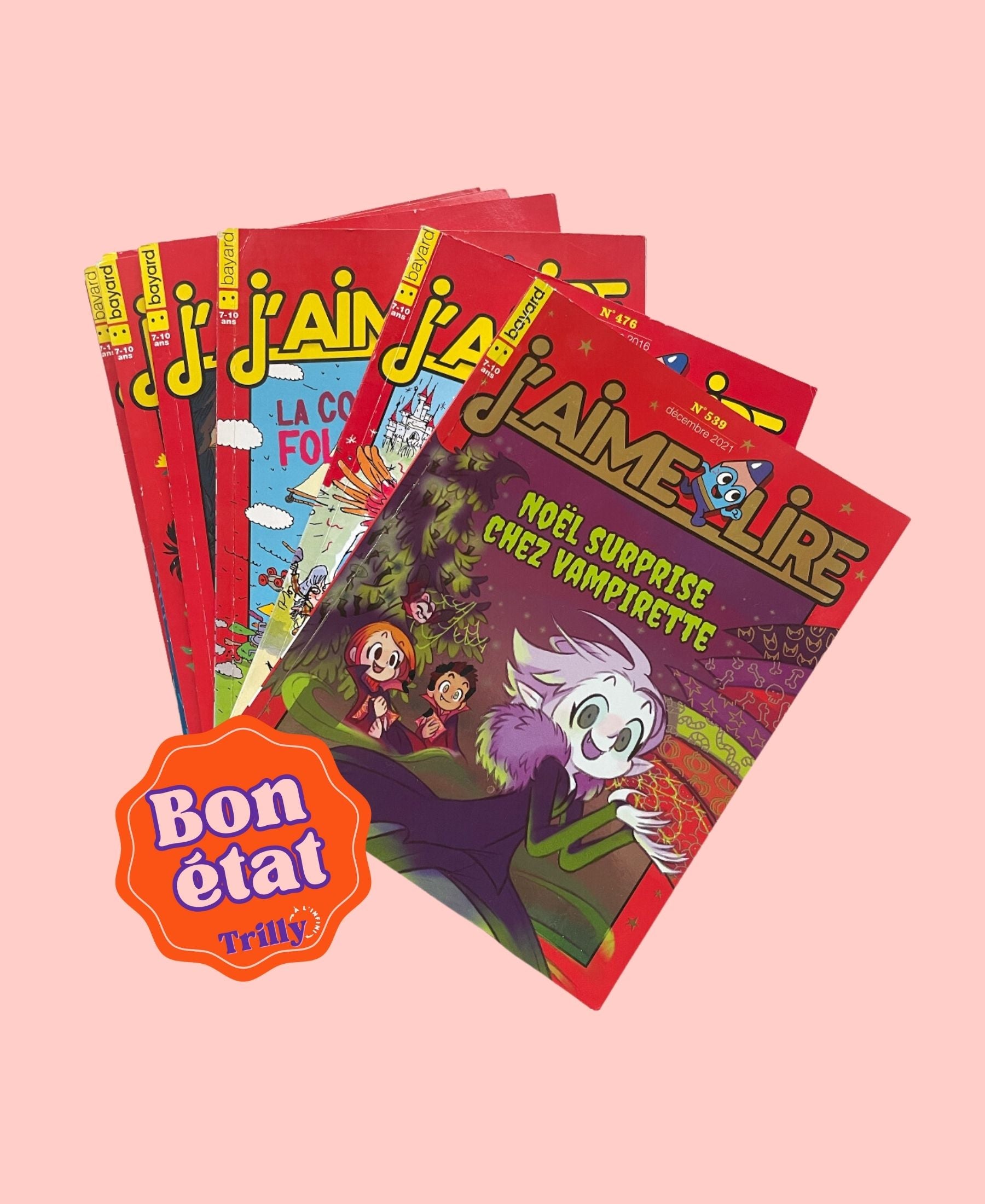Lot n°1 de 10 J'aime Lire