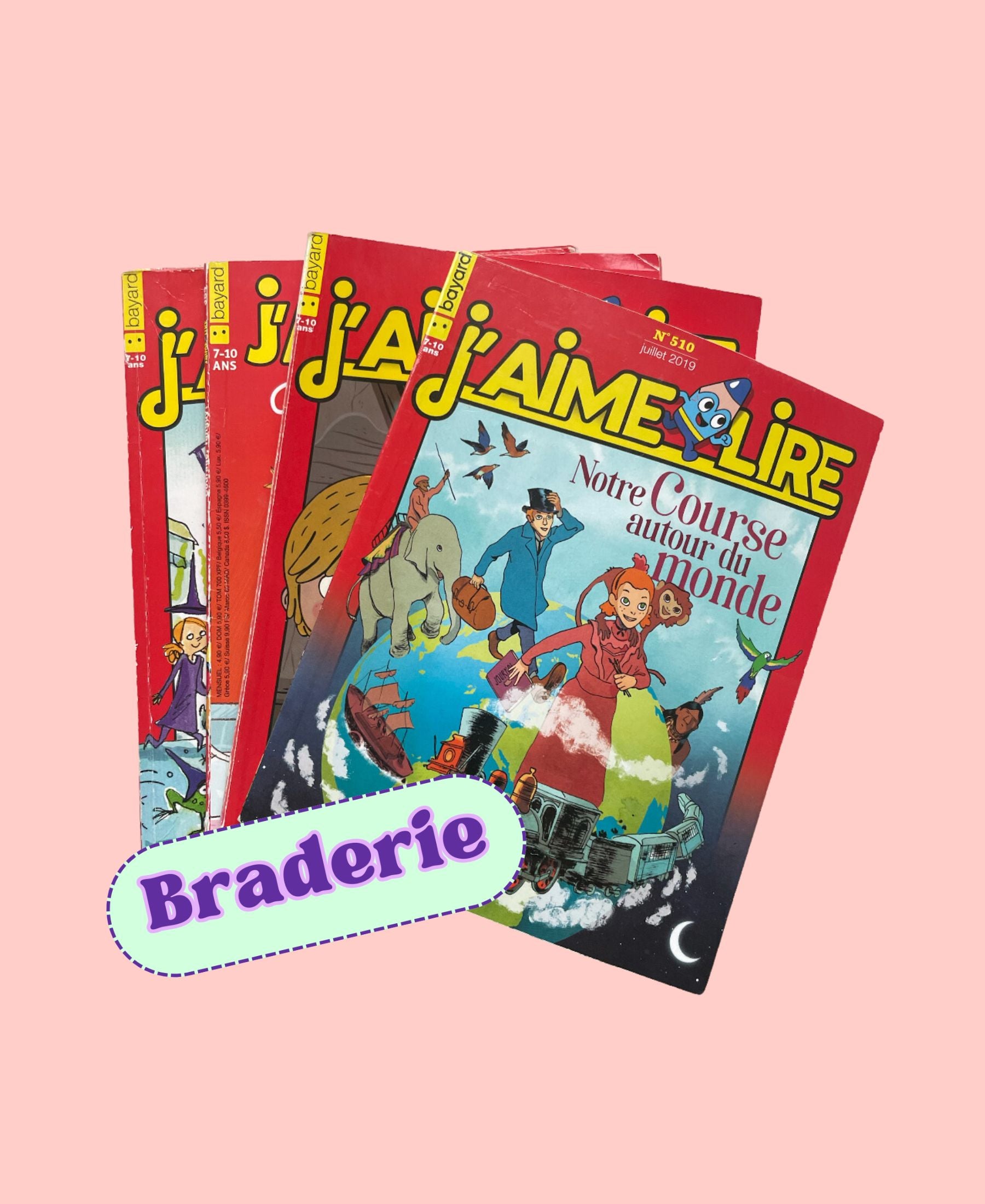 Lot n°2 de 10 J'aime Lire