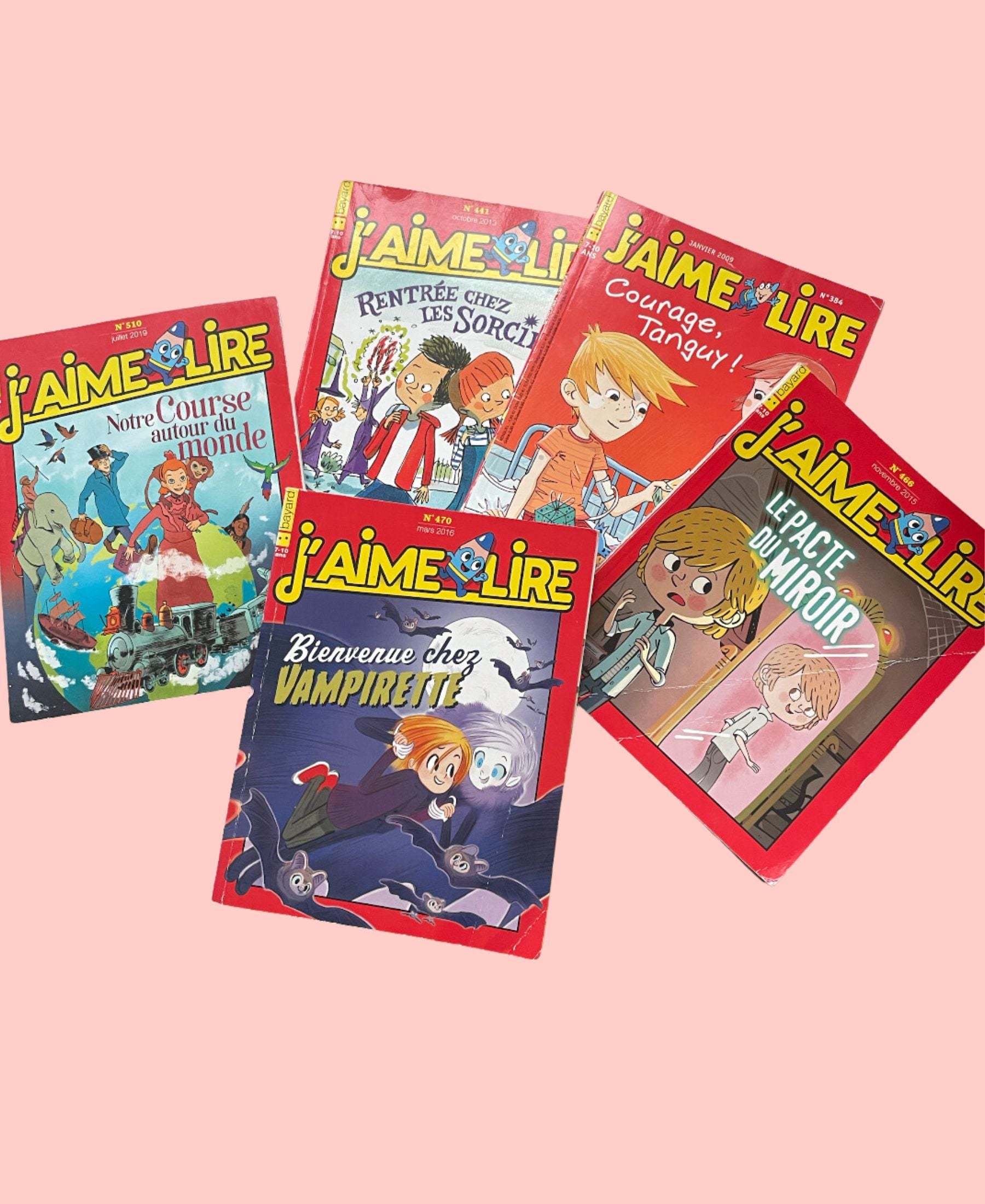 Lot n°2 de 10 J'aime Lire