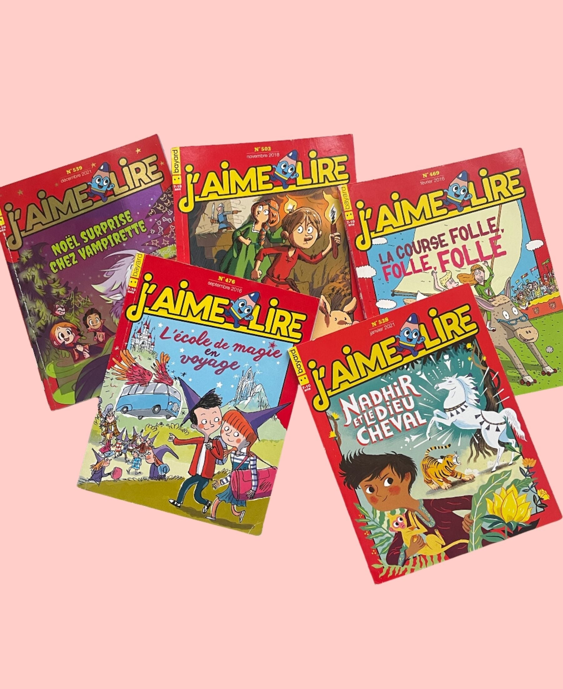 Lot n°1 de 10 J'aime Lire