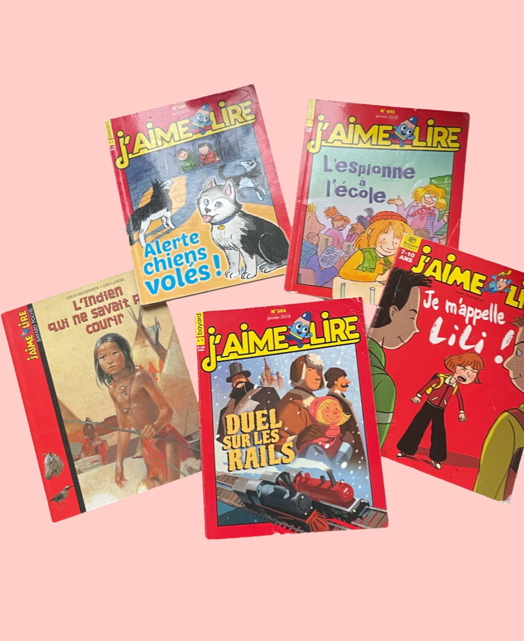 Lot n°2 de 10 J'aime Lire