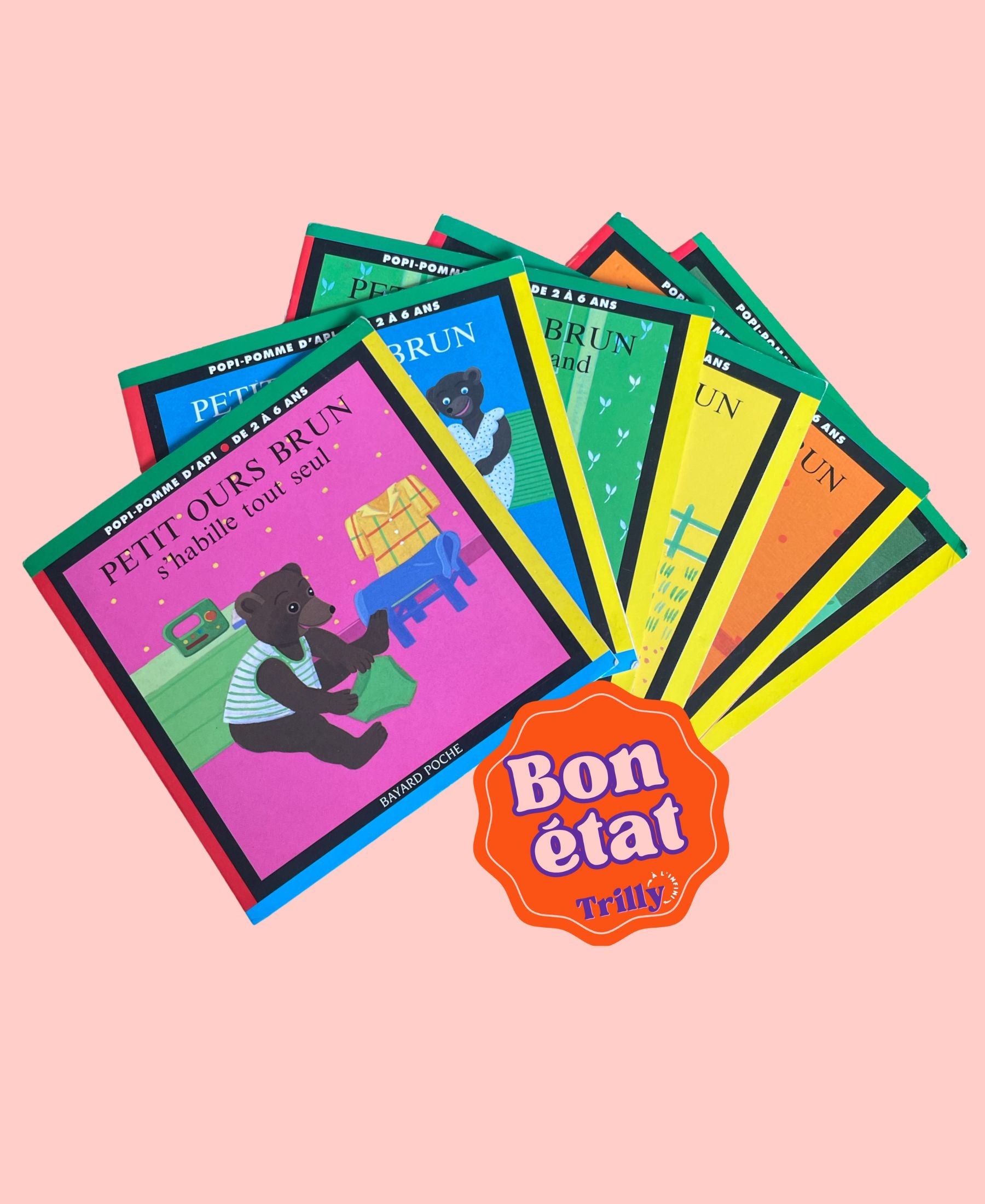 Lot de 6 histoires Petit Ours Brun