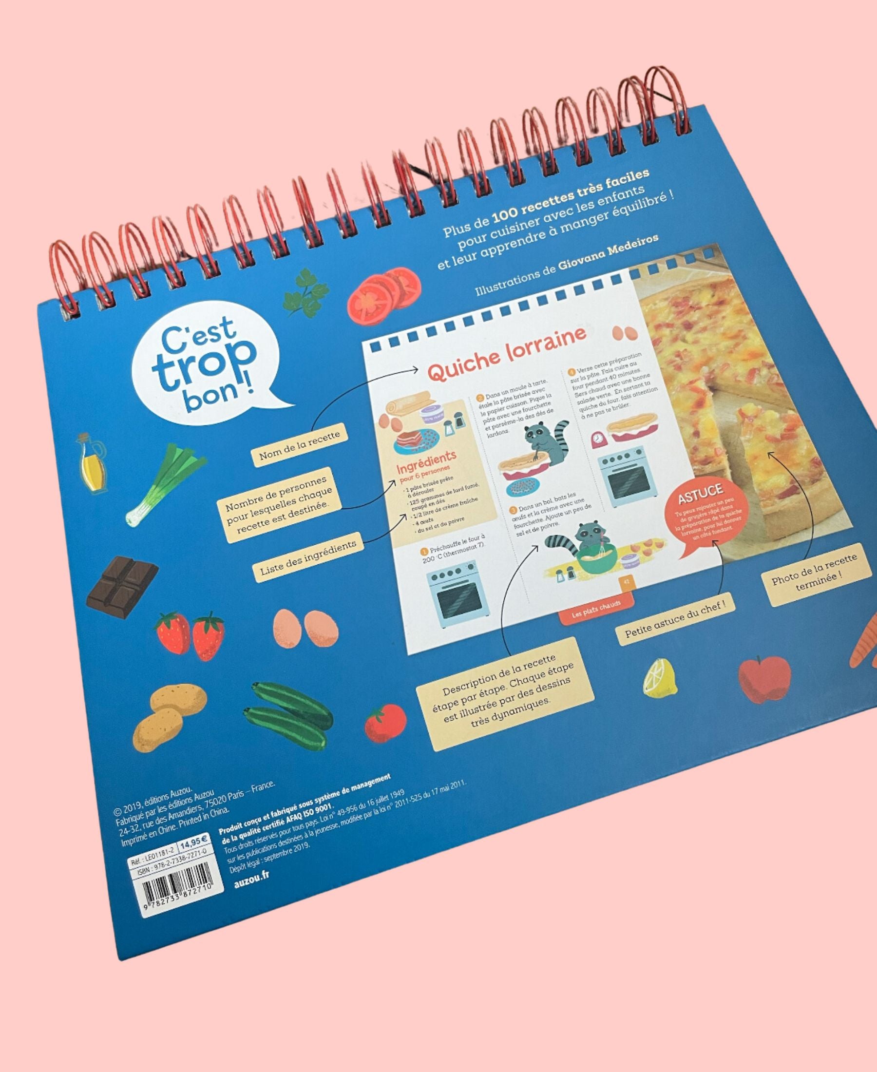 C'EST TROP BON ! PLUS DE 100 RECETTES POUR CUISINER AVEC LES ENFANTS !