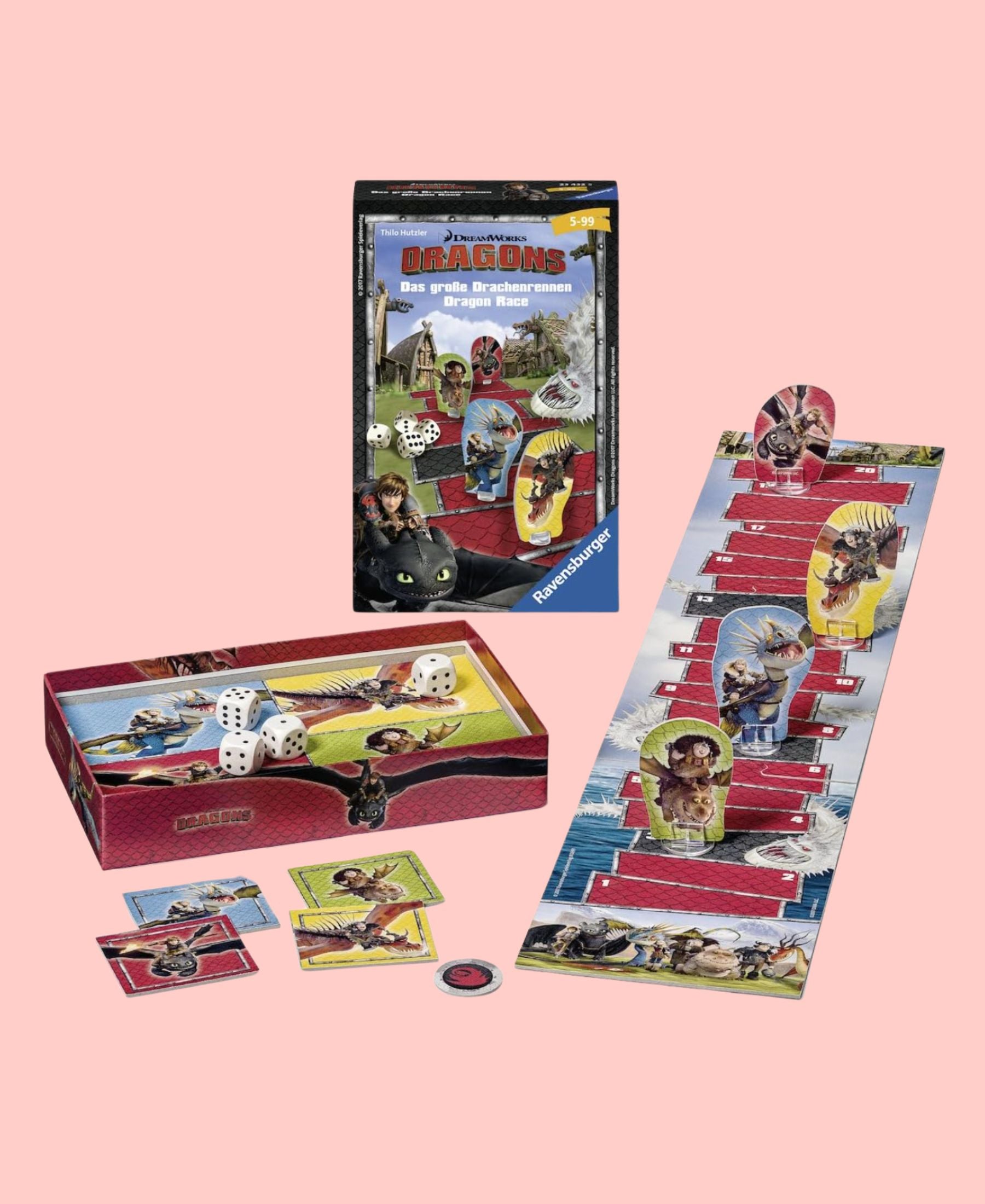 Jeu de course - Dragons - Ravensburger