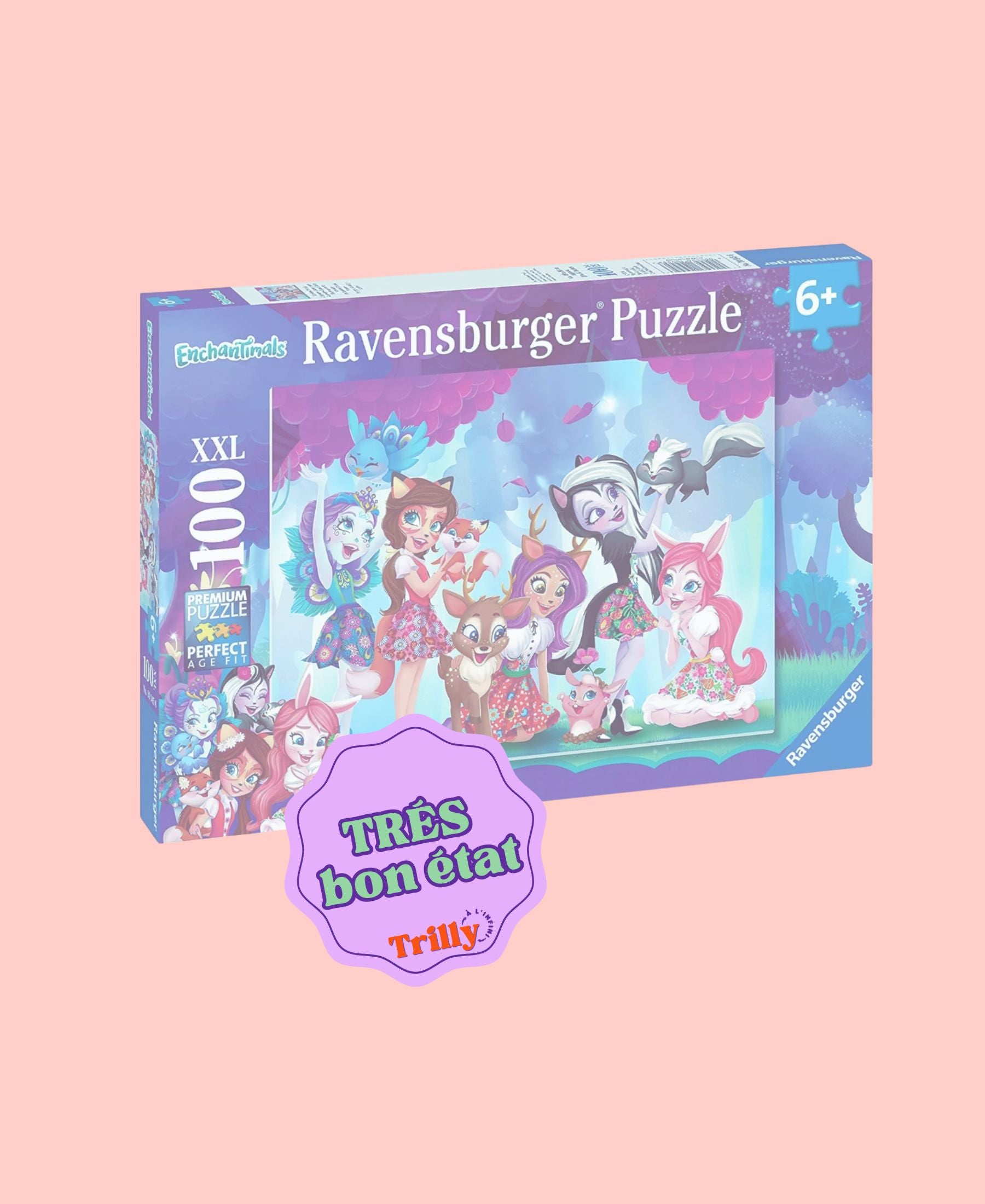 Puzzle Enchantimals - 100 pièces