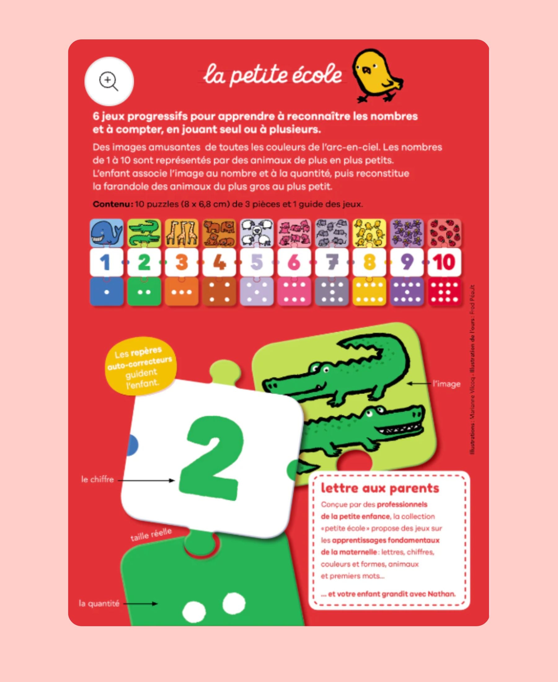 Duo de jeux éducatifs Les chiffres et les lettres
