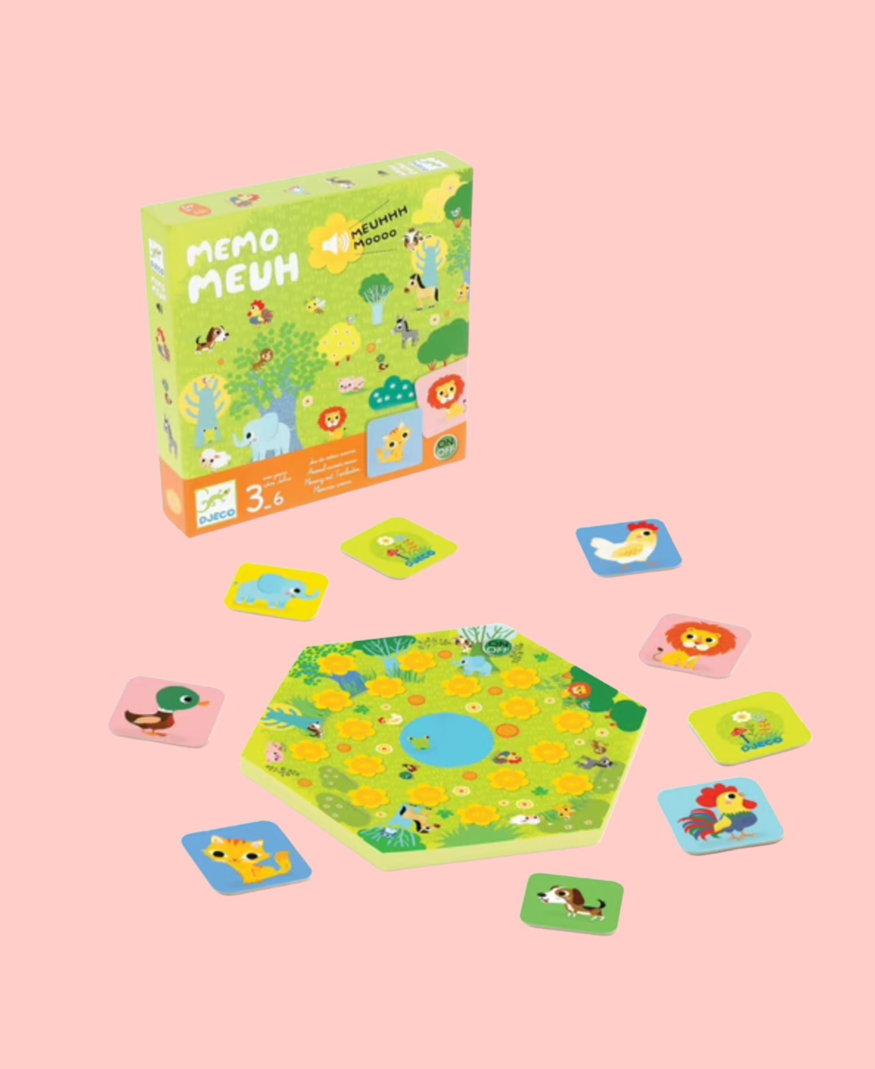 Jeu Memo Meuh Djeco