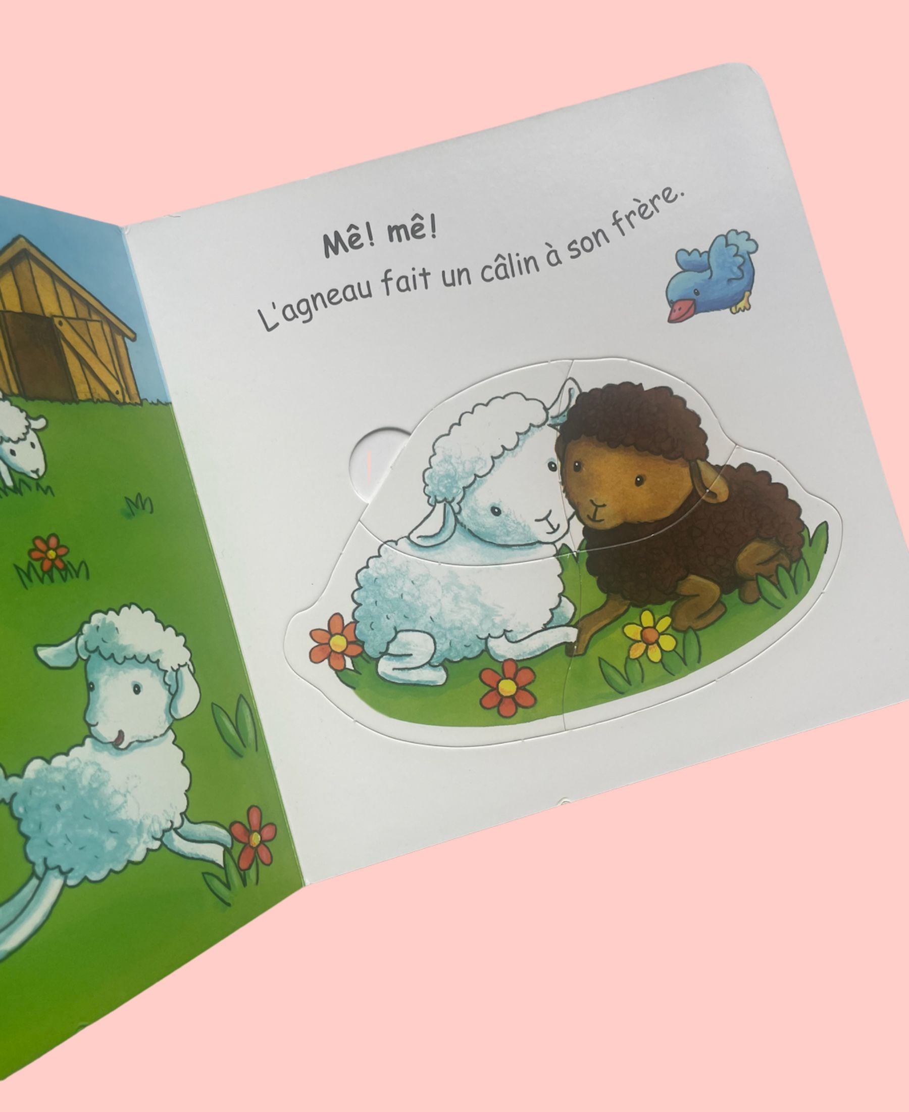 Livre Puzzle 1er âge - à la ferme