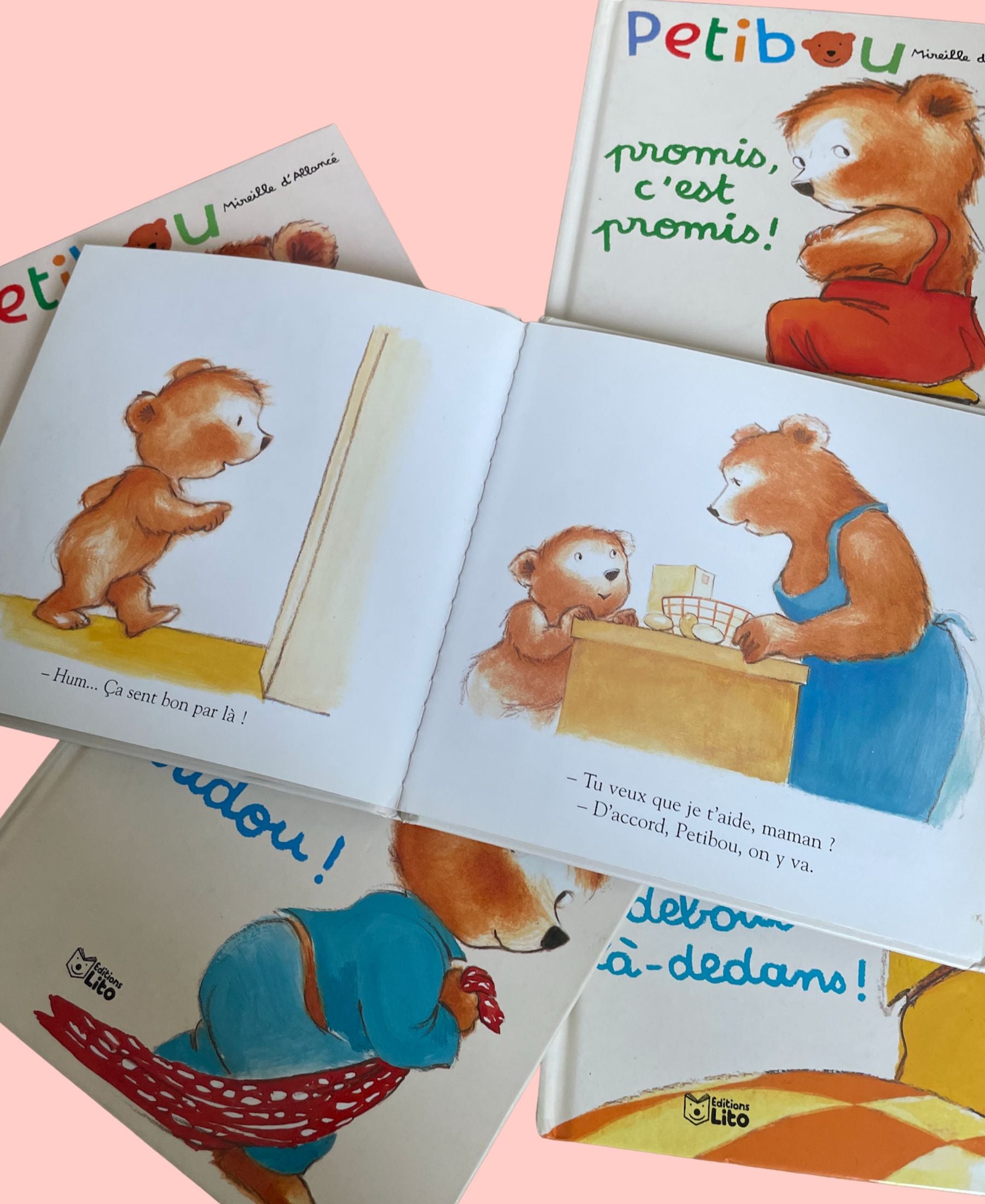 Lot de 5 livres Petitbou