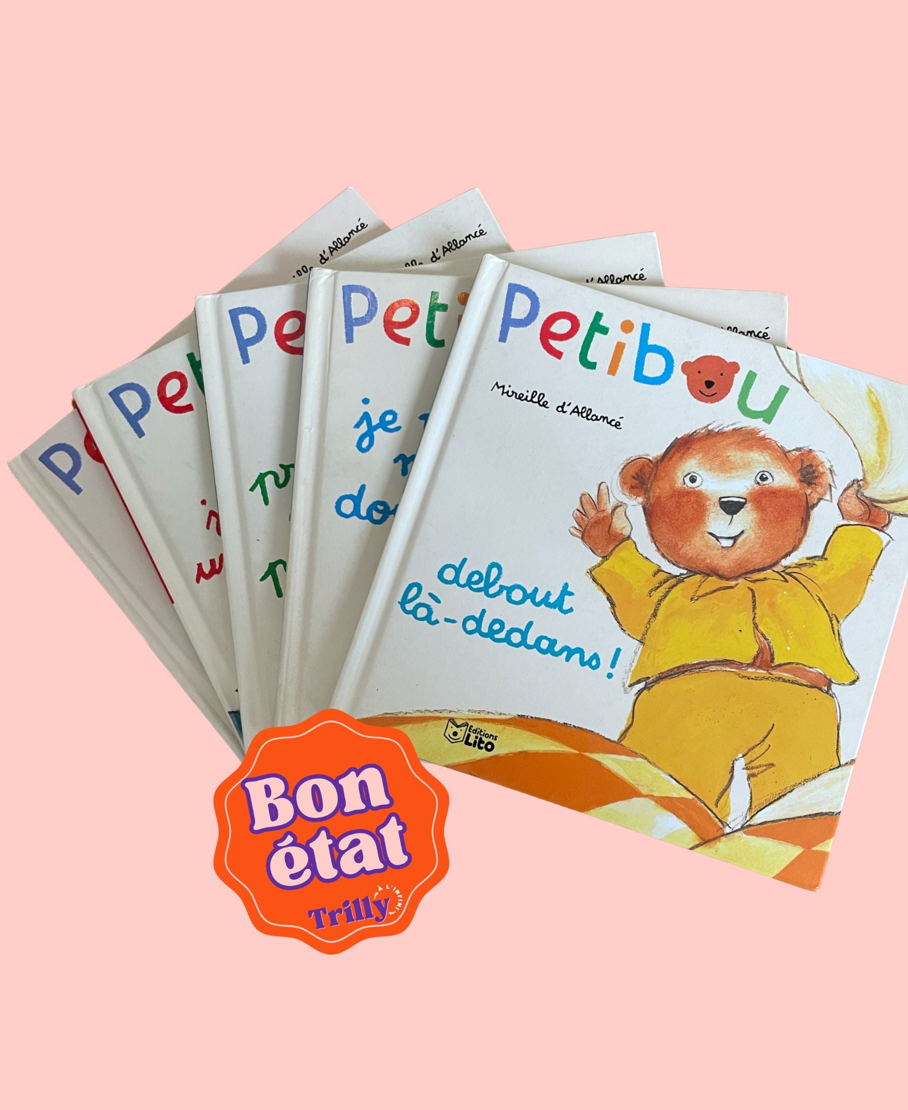 Lot de 5 livres Petitbou