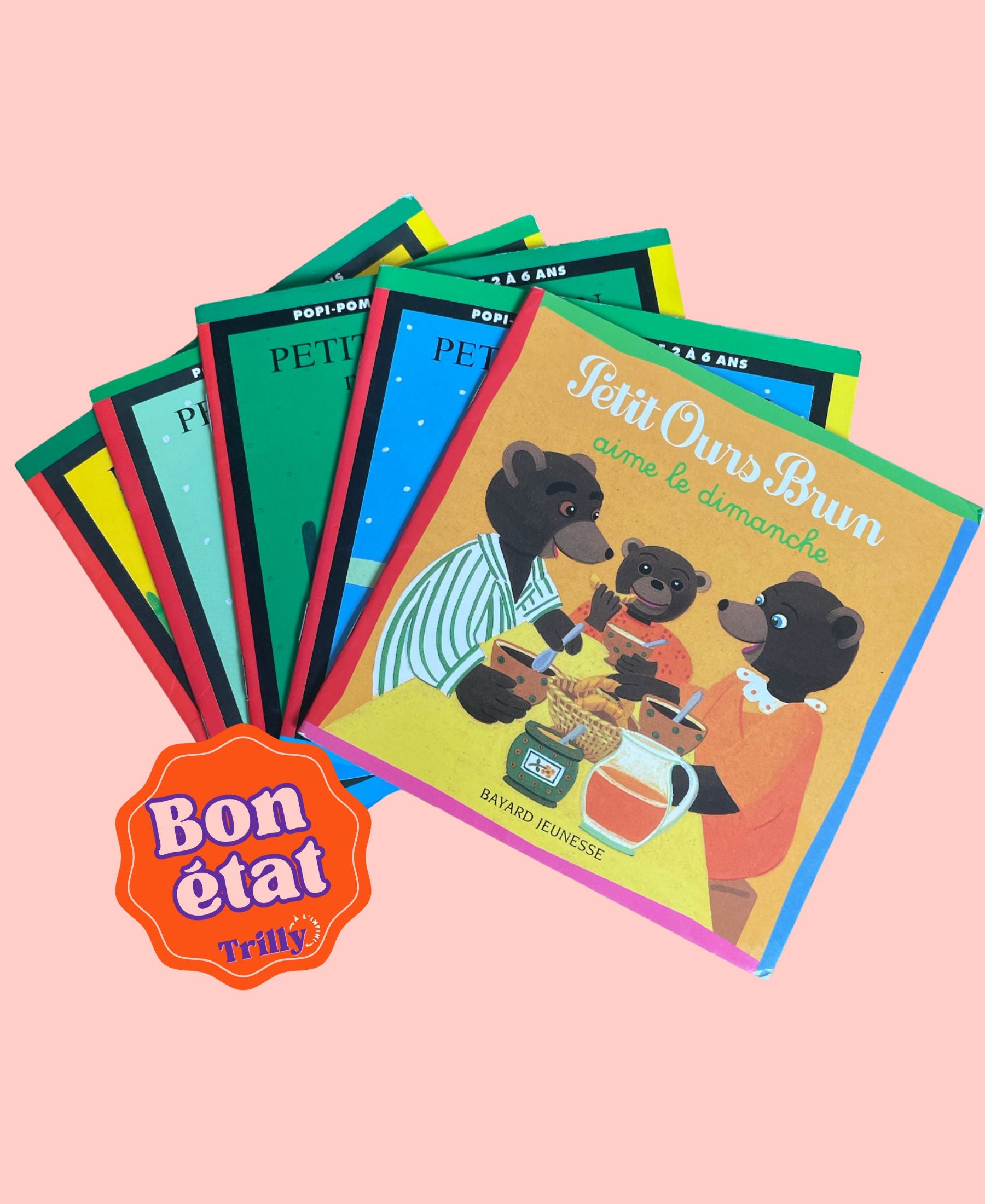 Lot de 5 histoires Petit Ours Brun