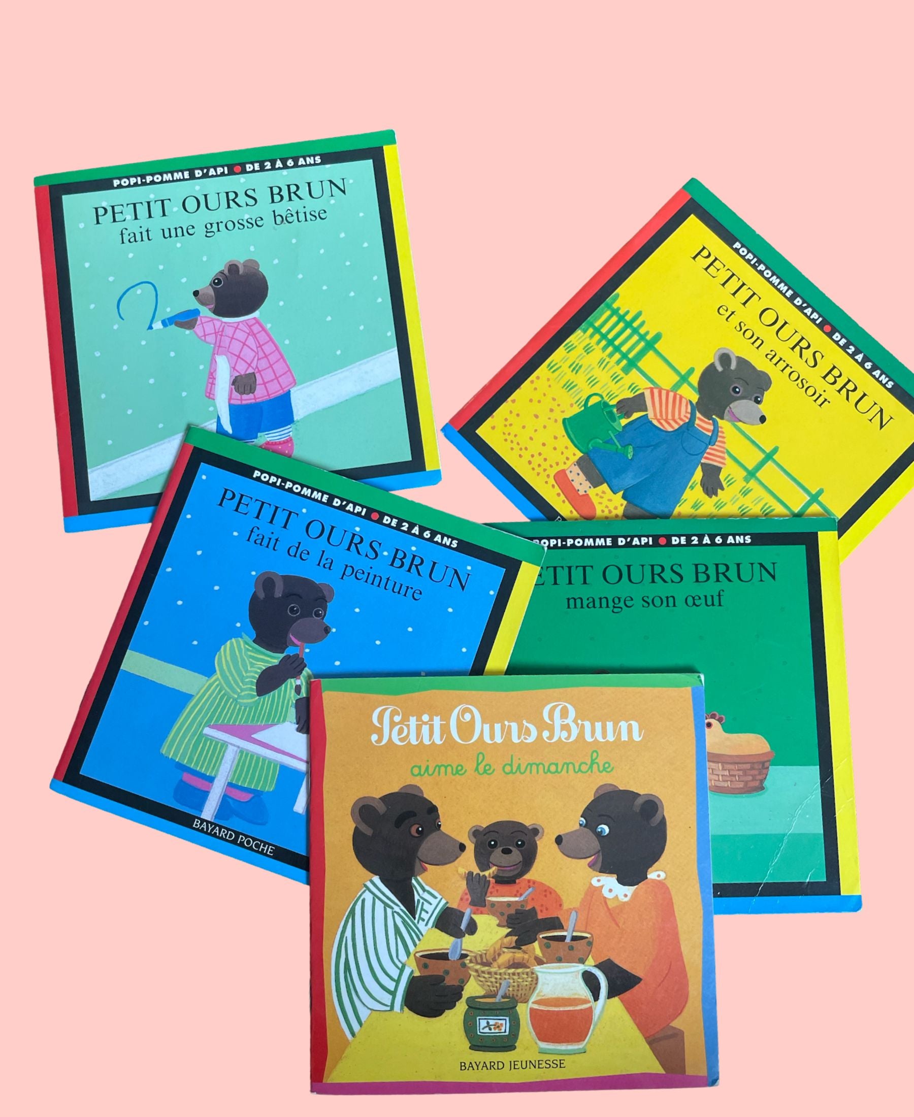 Lot de 5 histoires Petit Ours Brun