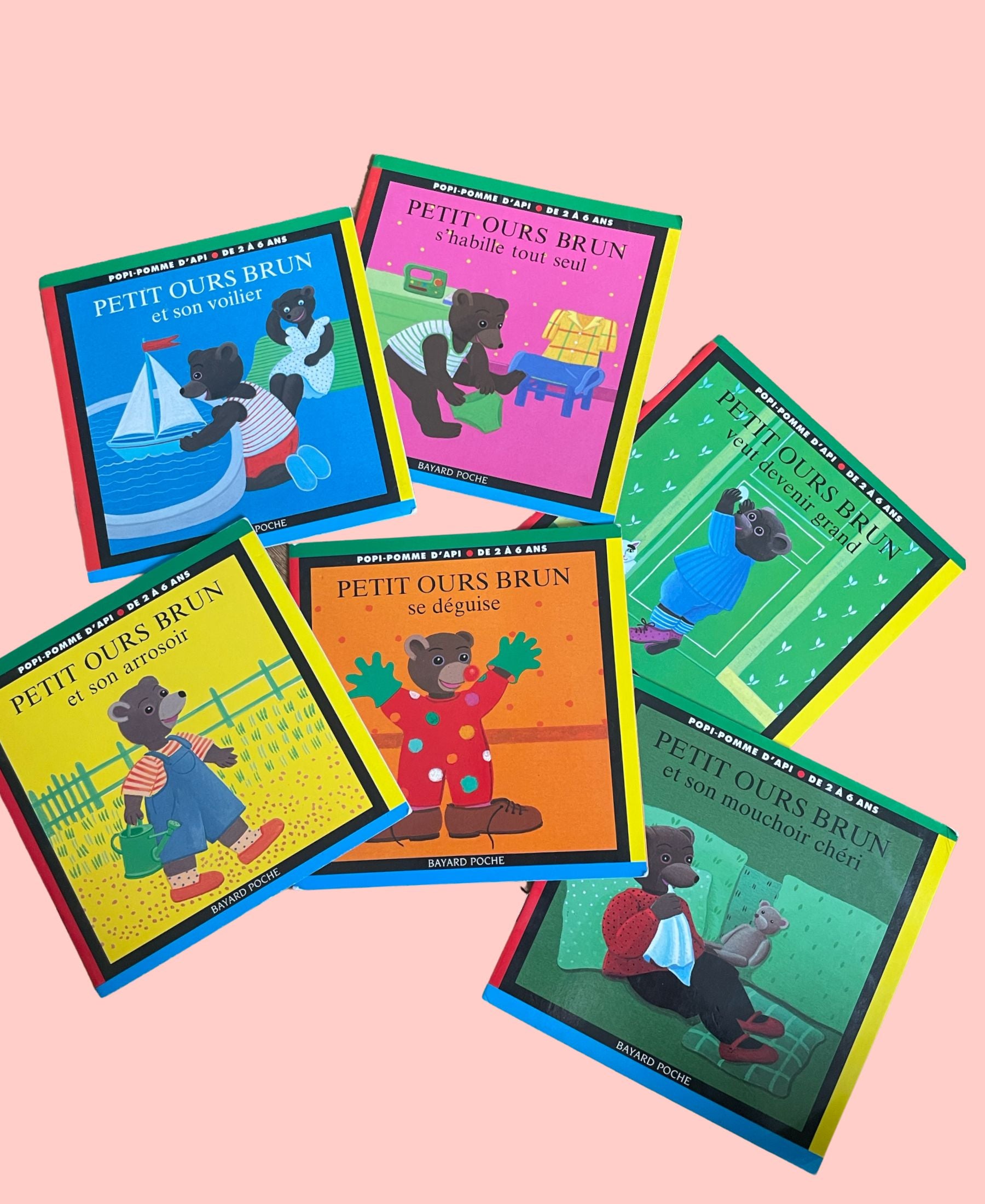 Lot de 6 histoires Petit Ours Brun