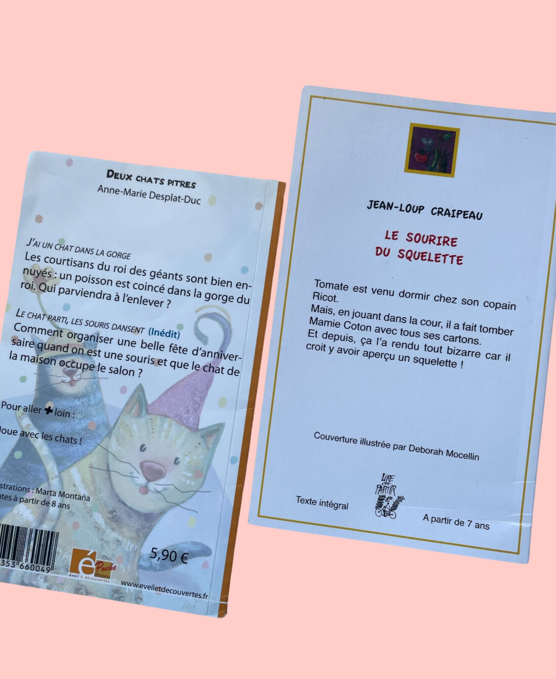 Lot de 2 romans 7/8 ans