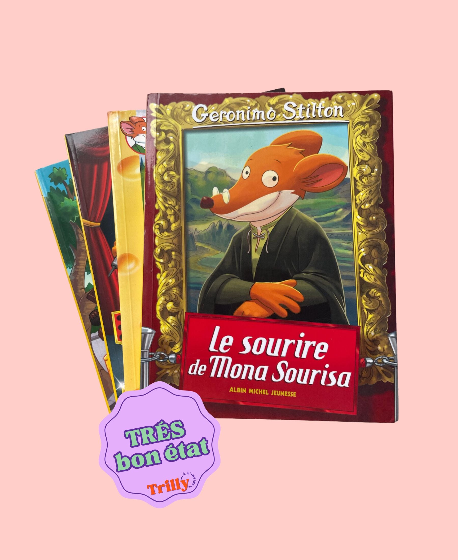 Pack 4 livres - Geronimo Stilton