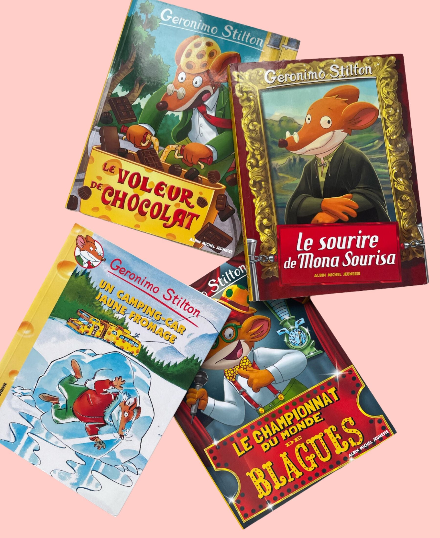 Pack 4 livres - Geronimo Stilton