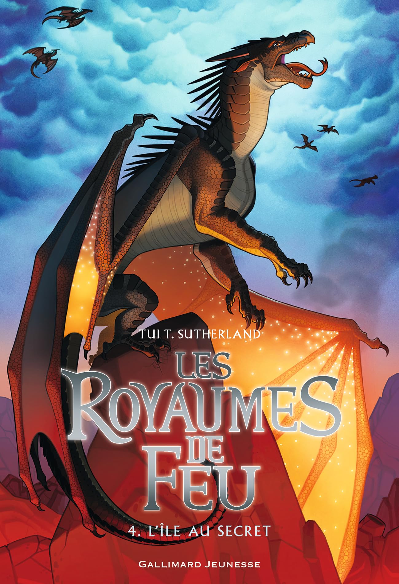 Les Royaumes de Feu - Tome 4 : L'île au secret