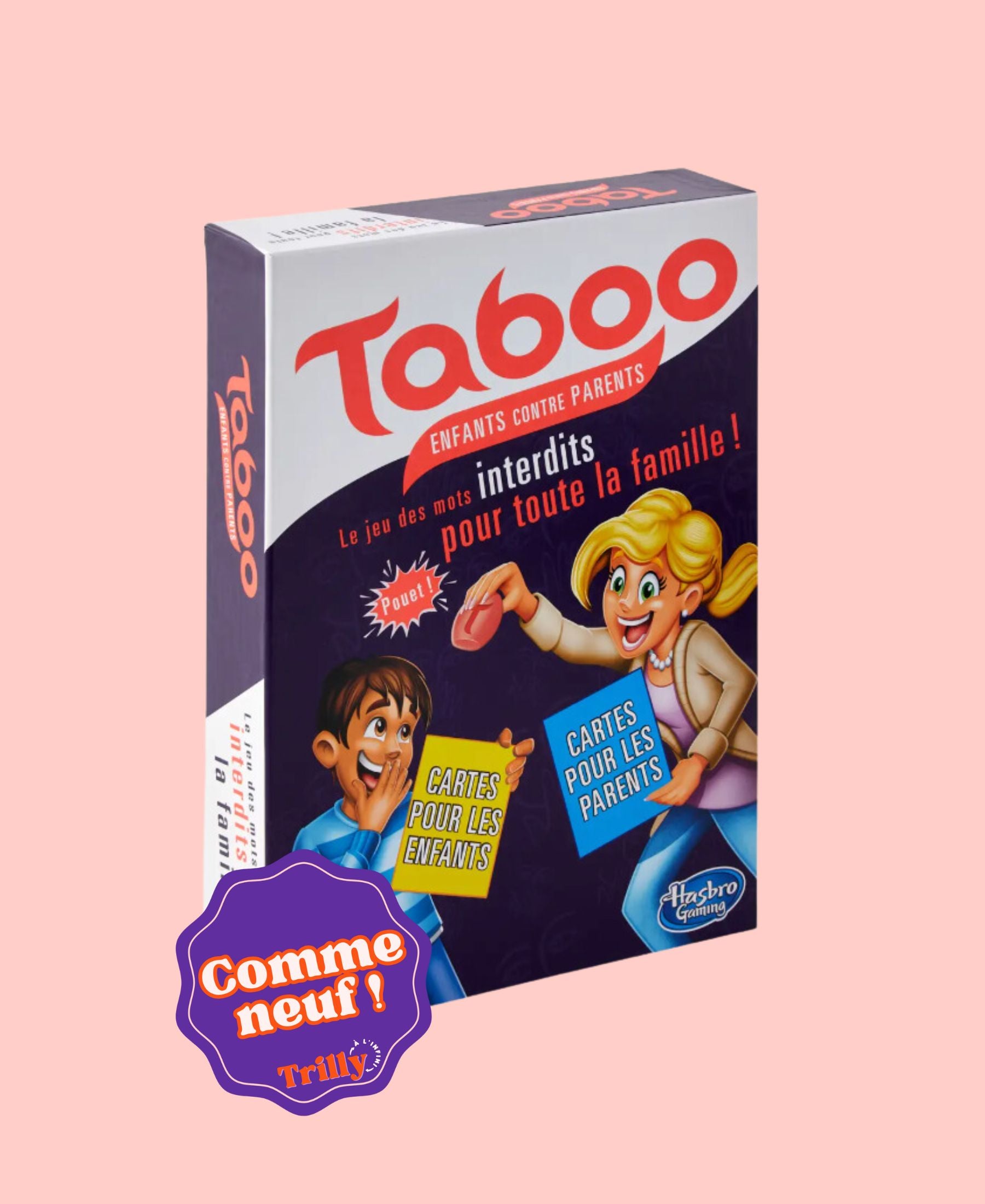 Jeu Taboo enfants contre parents