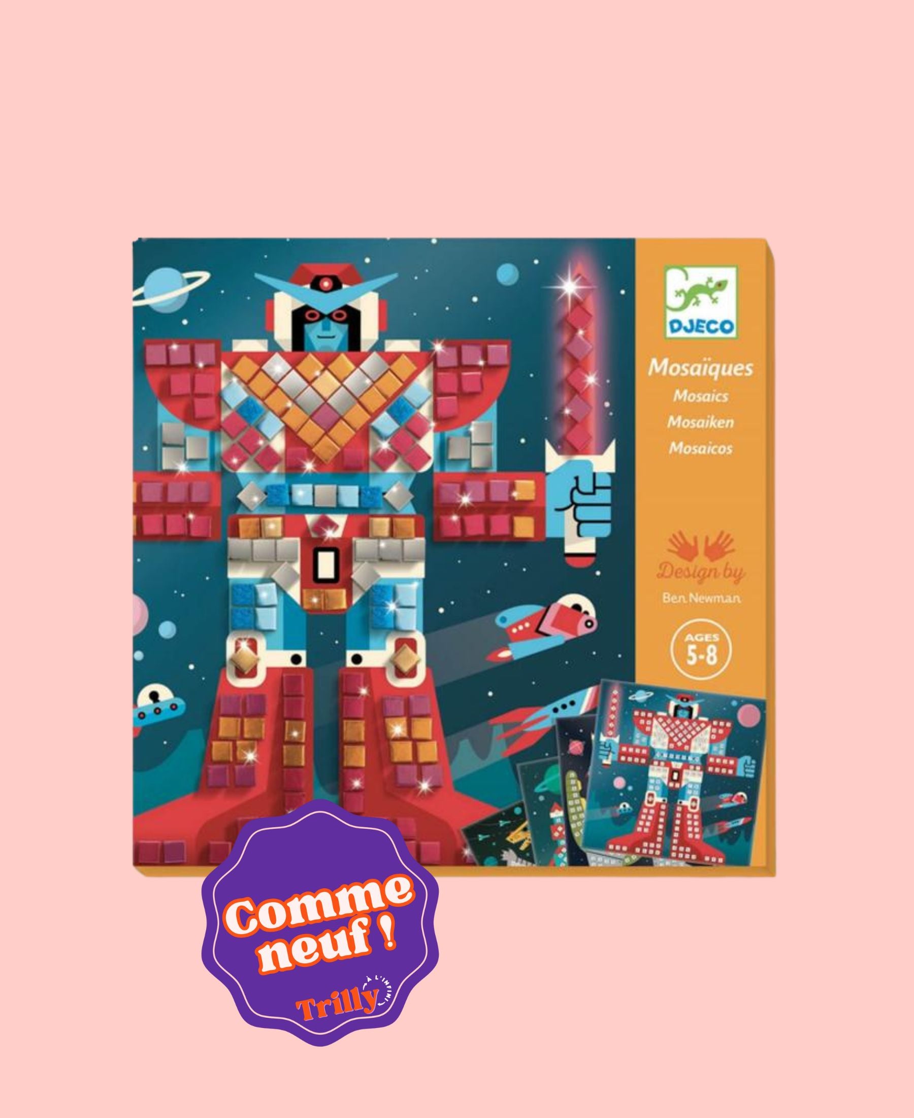 Mosaïques ROBOTS - Djeco